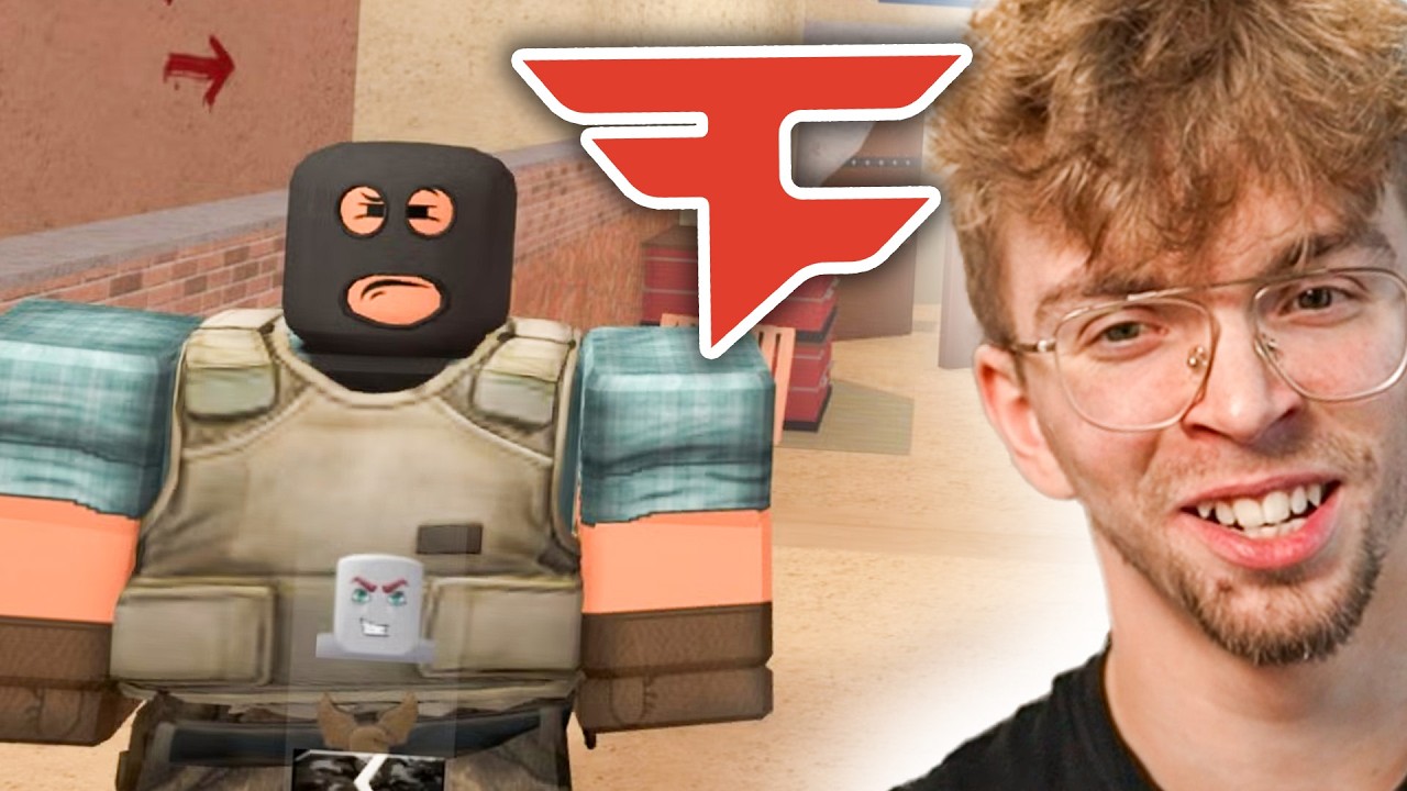 Prosi z CSA vs PROSI W ROBLOXIE (Faze Clan)