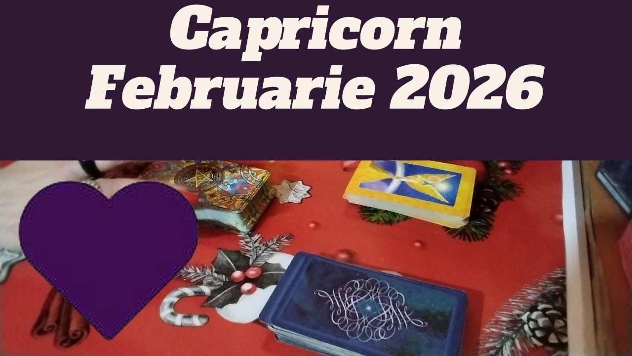 Capricorn Februarie 2026   Este timpul sa te reinventezi 💯💥🥳
