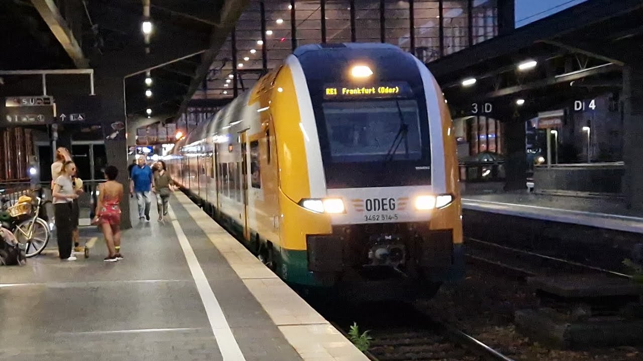 Mitfahrt im RE1 von Magdeburg Hbf bis Berlin Zoologischer Garten in der BR 3462 514-5