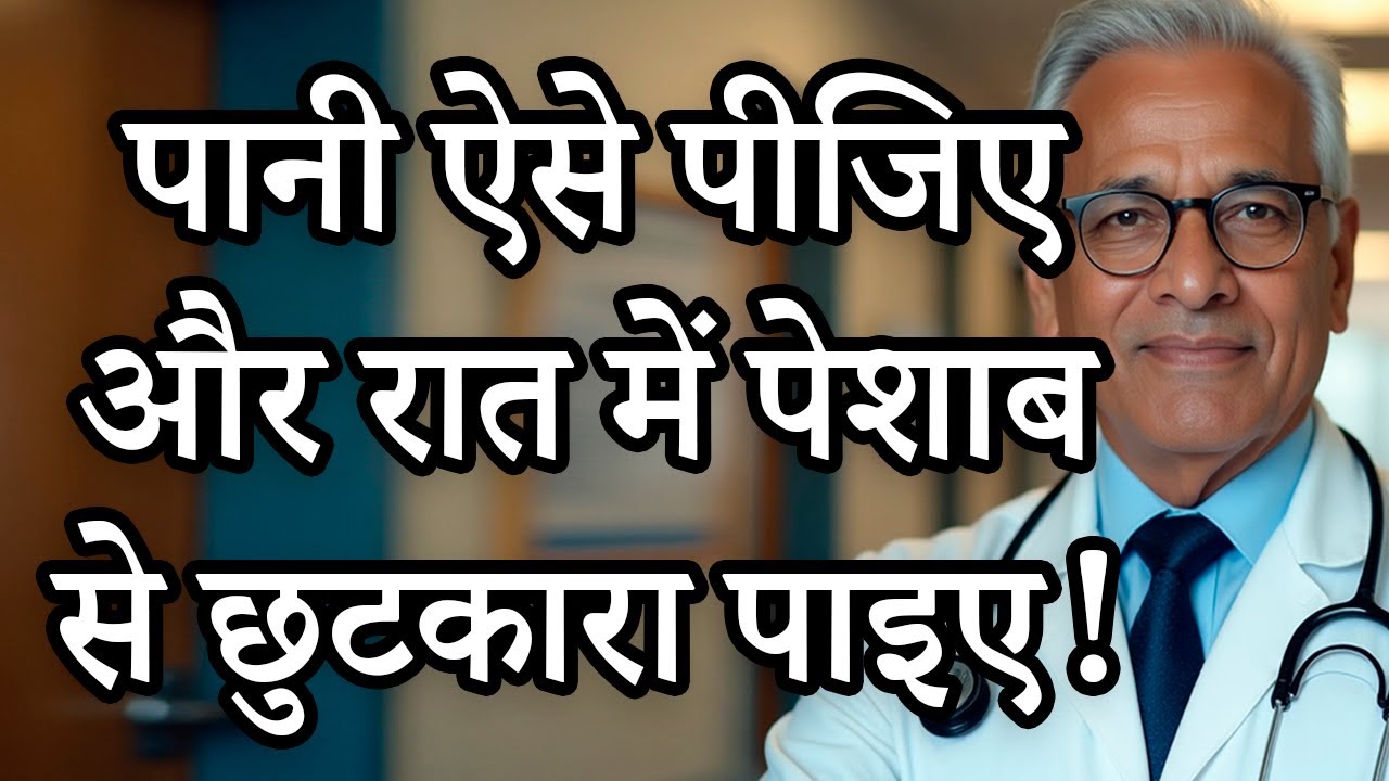 यूरोलॉजिस्ट की सलाह: ऐसे पानी पीजिए ताकि रात भर चैन से सो सकें – बुज़ुर्गों का छुपा हुआ राज़