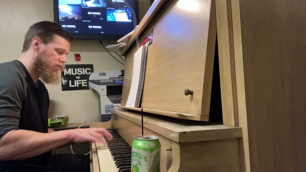 Bully in the Alley- Sea Shanty Song- Piano Cover