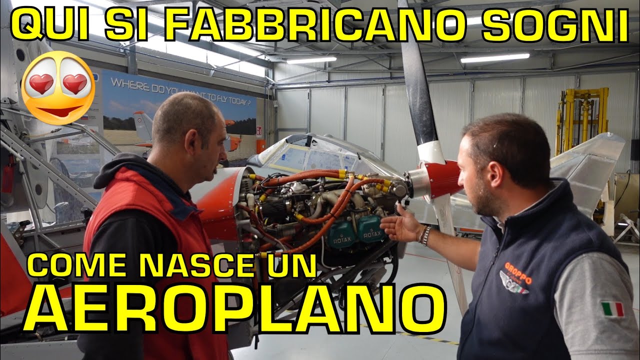 Come NASCE un AEROPLANO | Visita alla @Groppo Aviazione