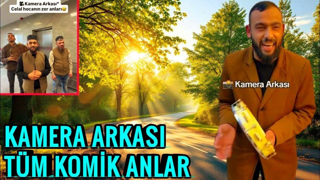 CELAL KARATÜRE VE KAMERA ARKASI TÜM KOMİK ANLAR ( SİZLER İÇİN DERLEDİK )