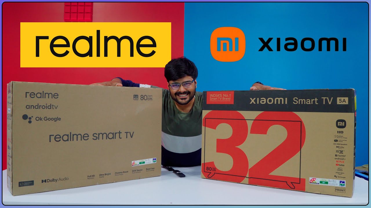 XIaomi 5A vs Realme Smart TV 32 Inch FUll HD Full Comparison in Detail