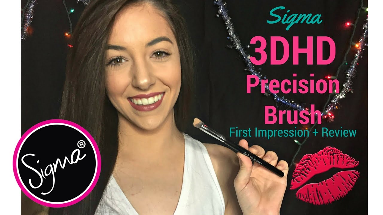 ♡ Sigma 3DHD Precision Brush | Review + Demo ♡