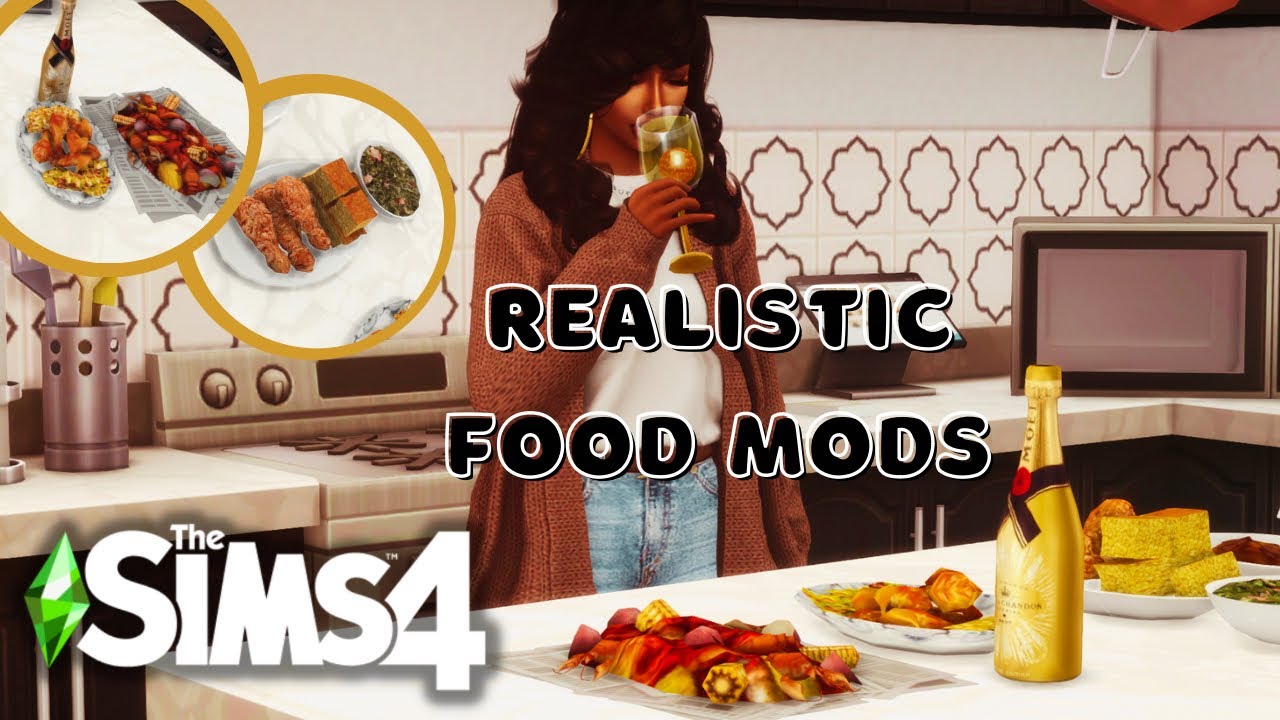 THE SIMS 4 FOOD MODS🍕🥙