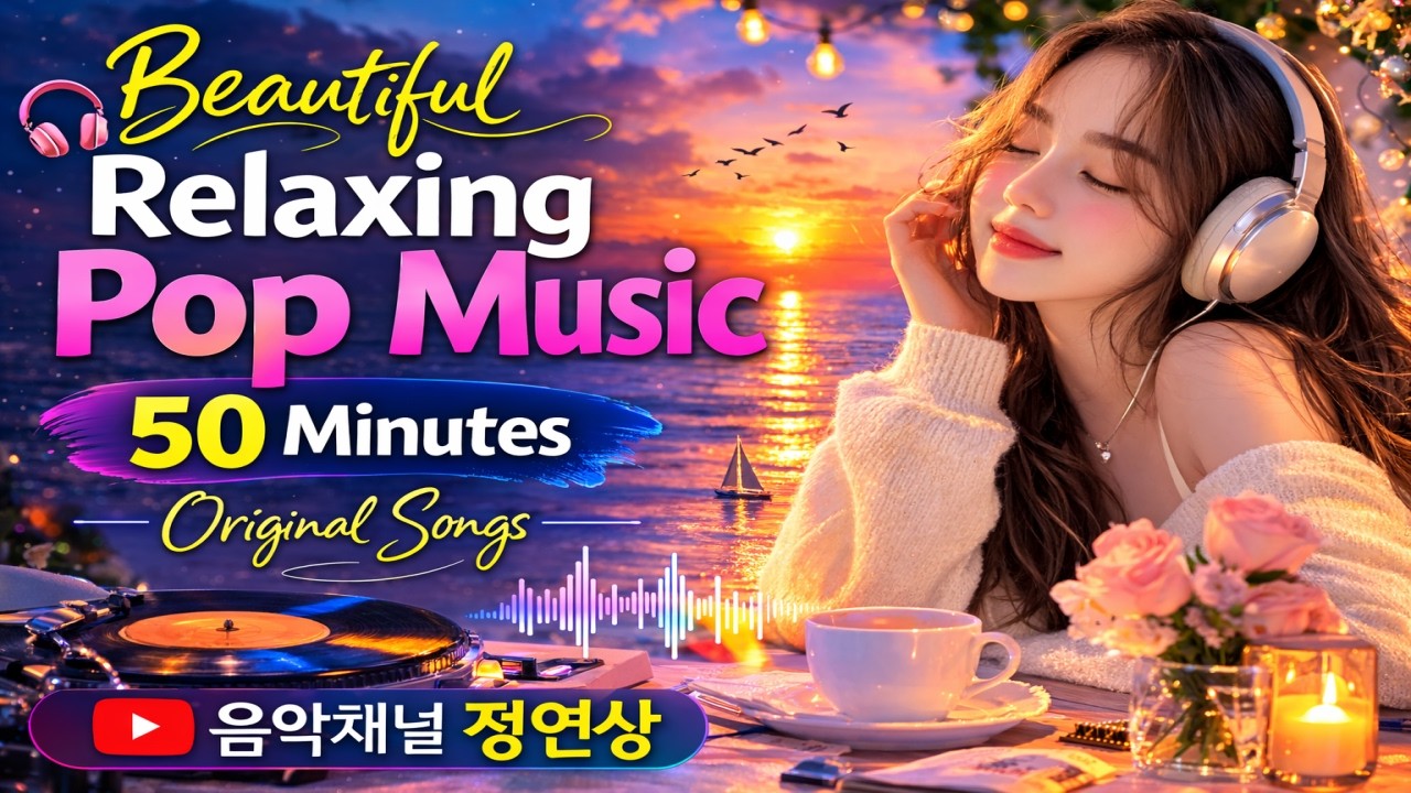 [음악채널] Relaxing Pop Playlist – 50 Minutes Original Music | 음악채널 정연상