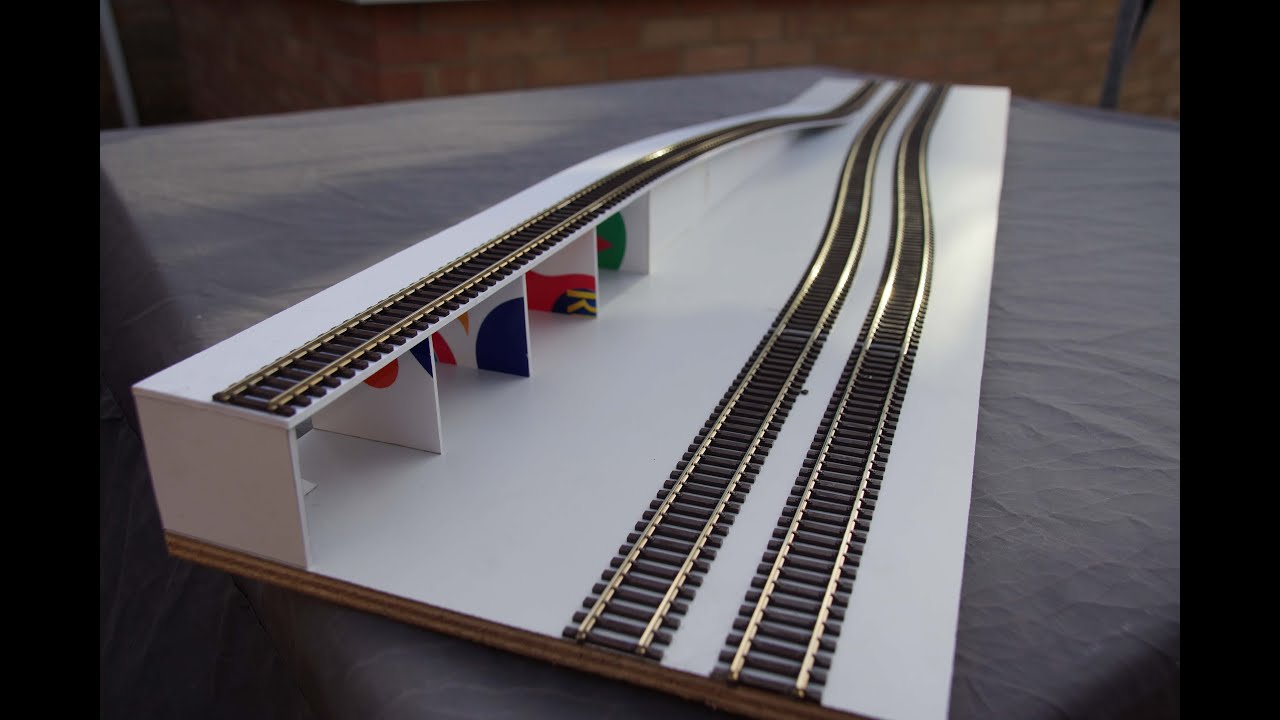 OO Shelf model railway part 2