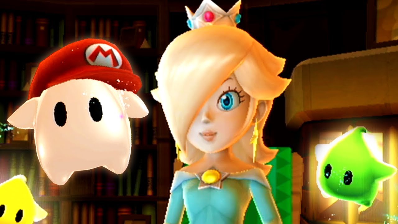 Super Mario Galaxy 2 - 100% Walkthrough Part 23 No Commentary Gameplay - Rosalina's Secret Ending