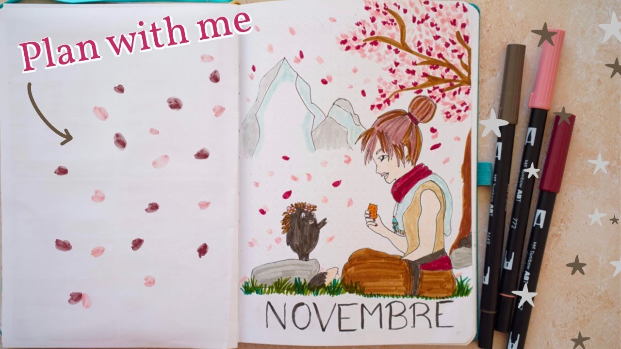 Bullet journal | Plan with me Novembre