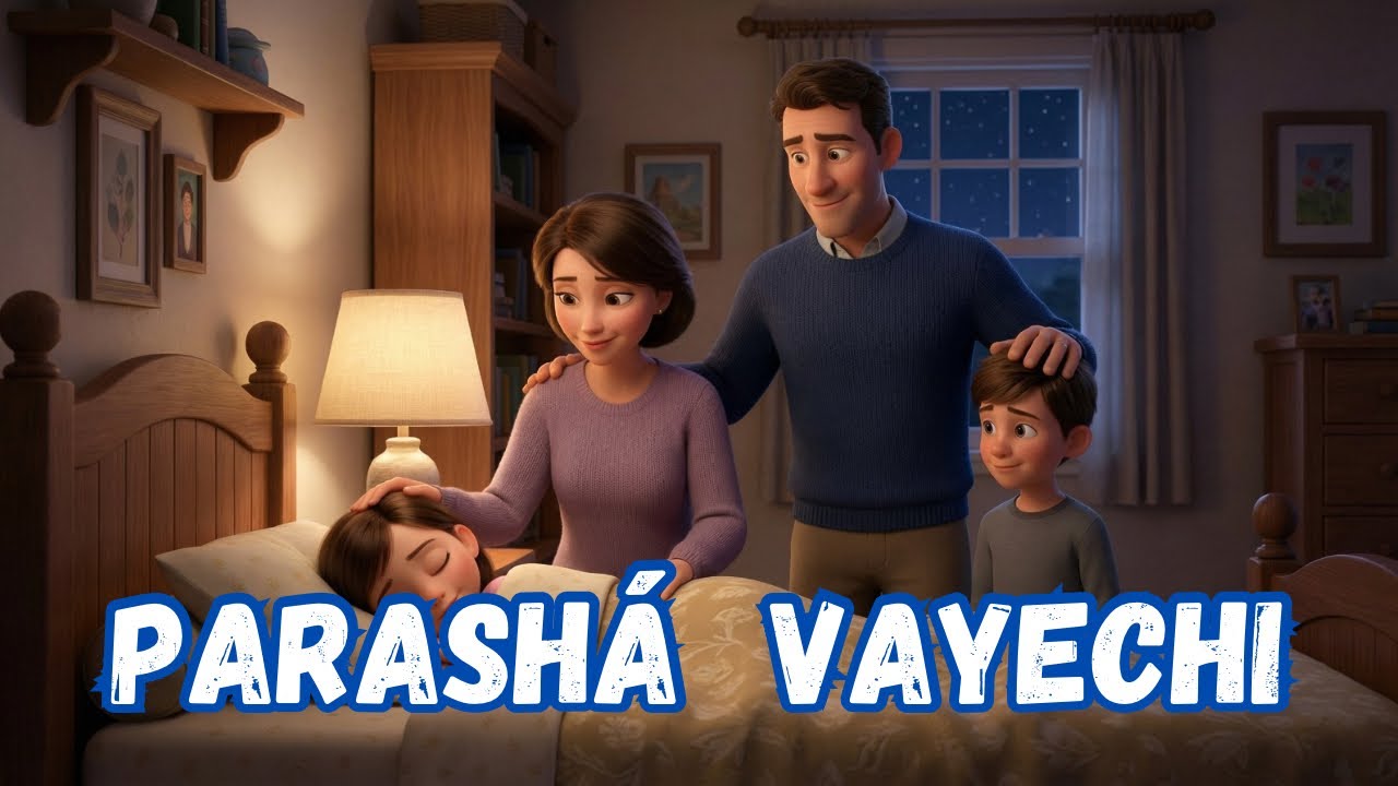 A benção das crianças - Parashá Vayechi - Bereshit (Gênesis ) 47:28-50:26