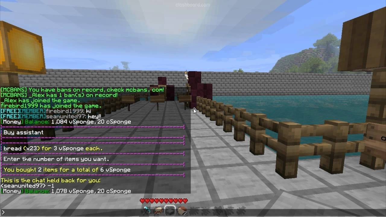 Clashboard Minecraft - Shop Tutorial