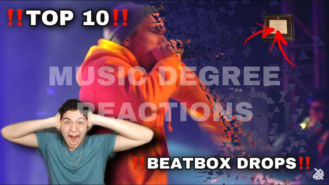 Top 10 BeatBox Battle DROPS! (2019) THIS WAS CRAZY! MUSIC DEGREE REACTIONS!