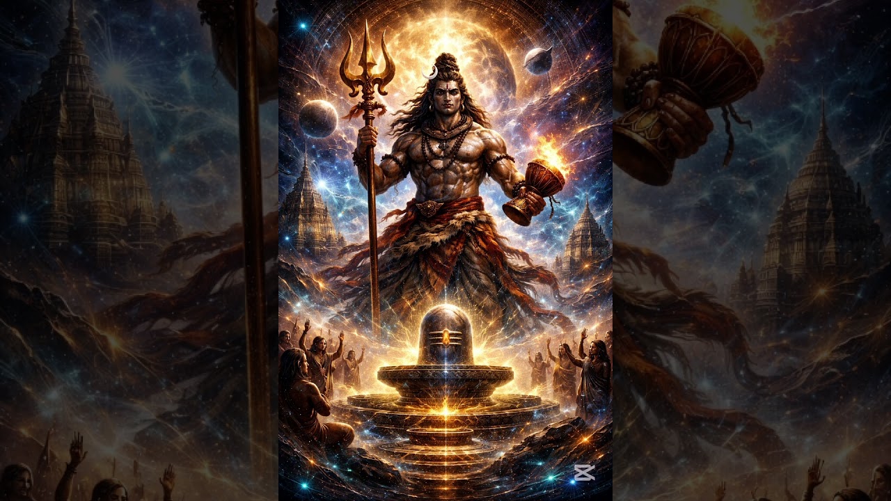 Futuristic Devotional, Mythological, Cosmic, powerful, divine, heroic#Mahadev#HarHarMahadev#OmNam