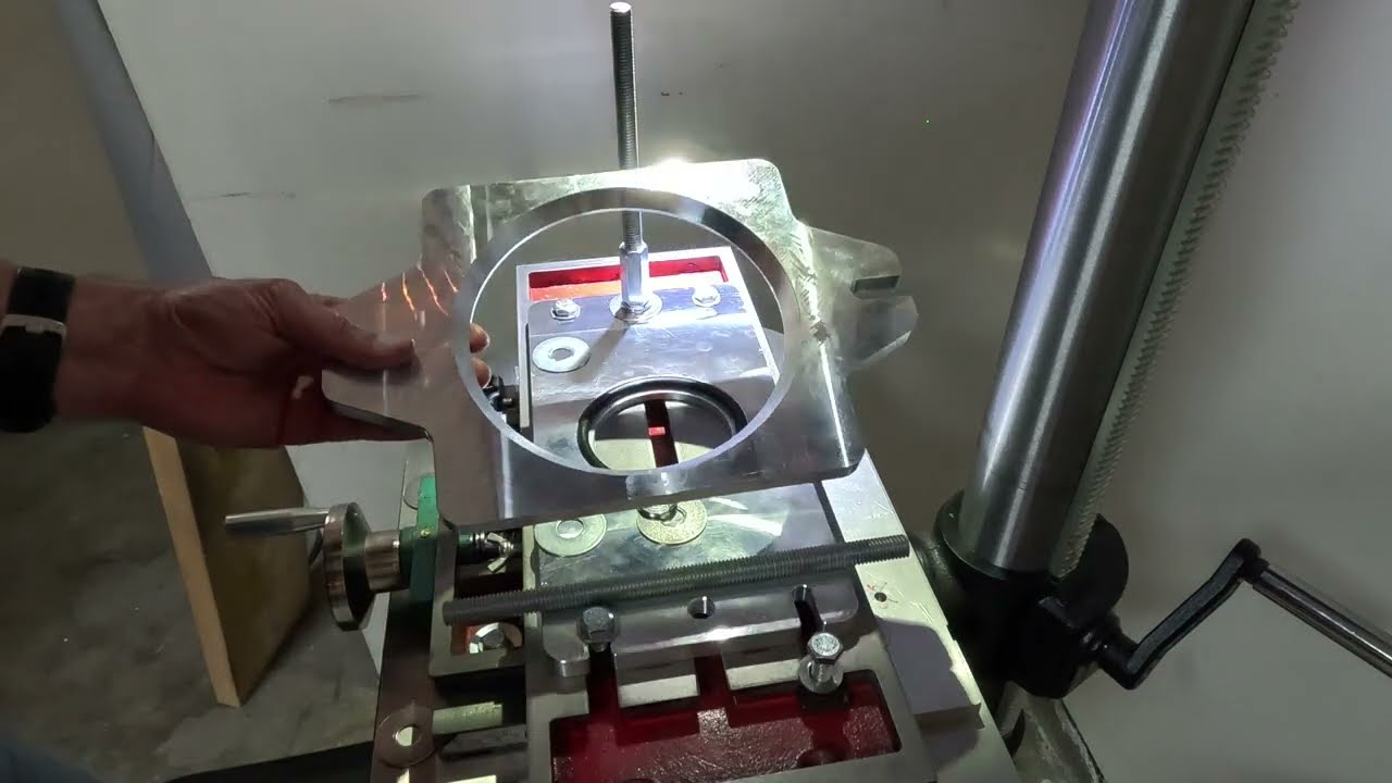 Custom billet aluminum bowling ball jig installation video. Version 1. No longer available. 