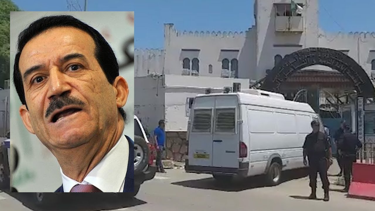 شاهدوا لحظة إدخال عمار غول إلى سجن الحراش
