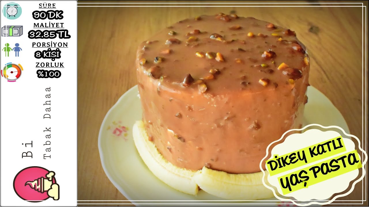 Rulo Pasta Tekniği İle Yaş Pasta Yapımı: Dikey Katlı Yaş Pasta