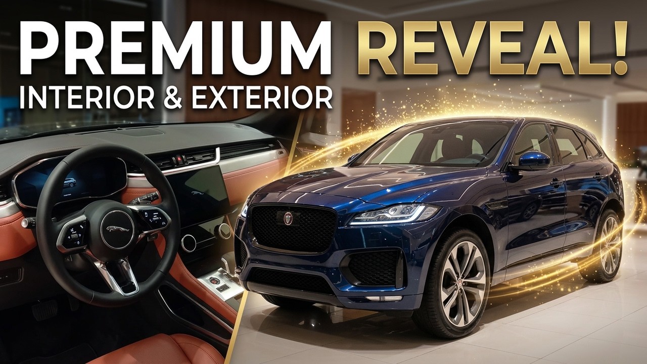2026 Jaguar F-Pace - Premium Interior and Exterior