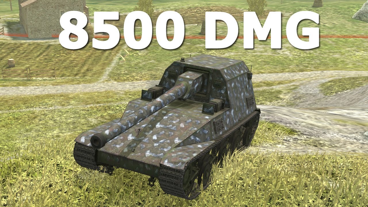 Ho-Ri Type II - 3 Kills &bull; 8,5K DMG &bull; WoT Blitz