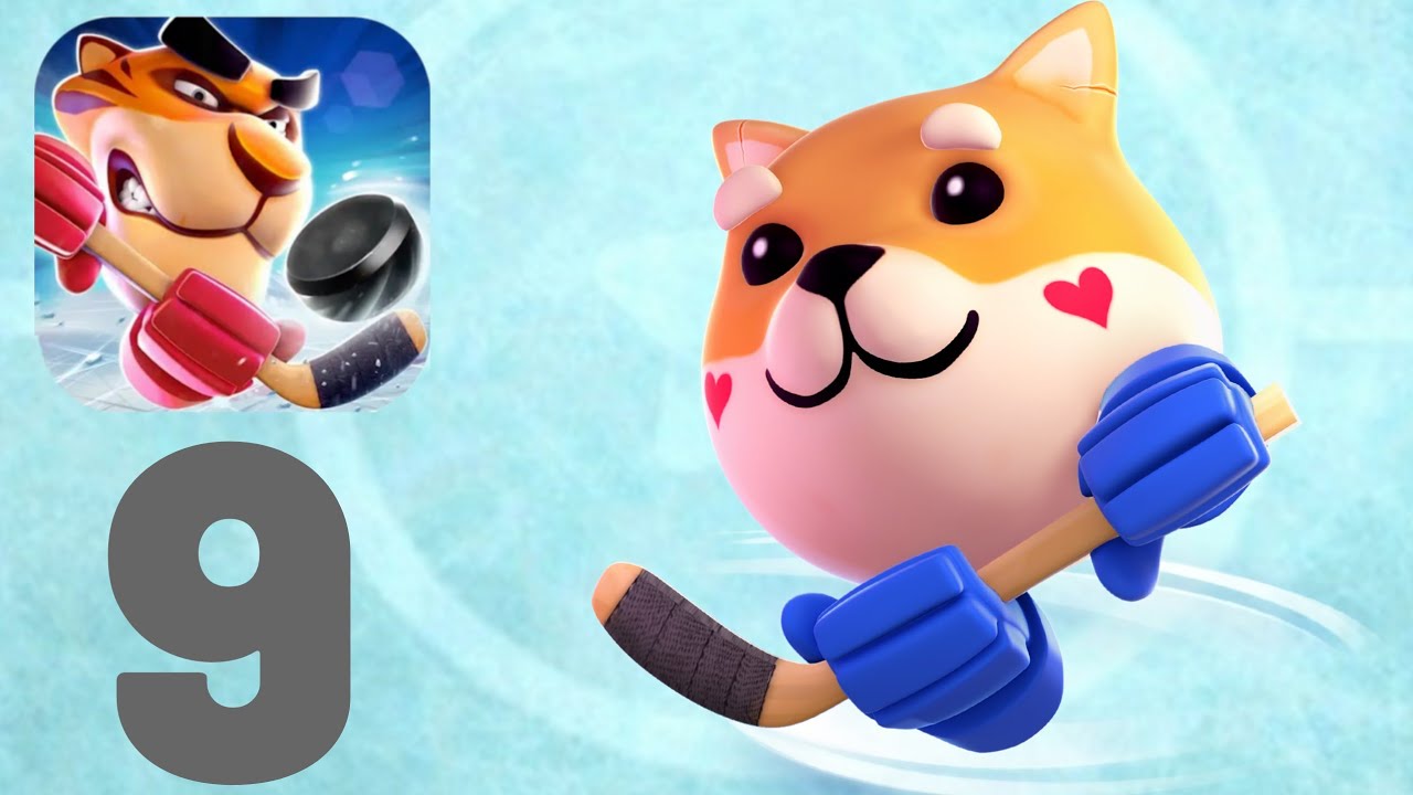 Rumble Hockey Gameplay Part 9 - Lovely Shiba (ios,Android)