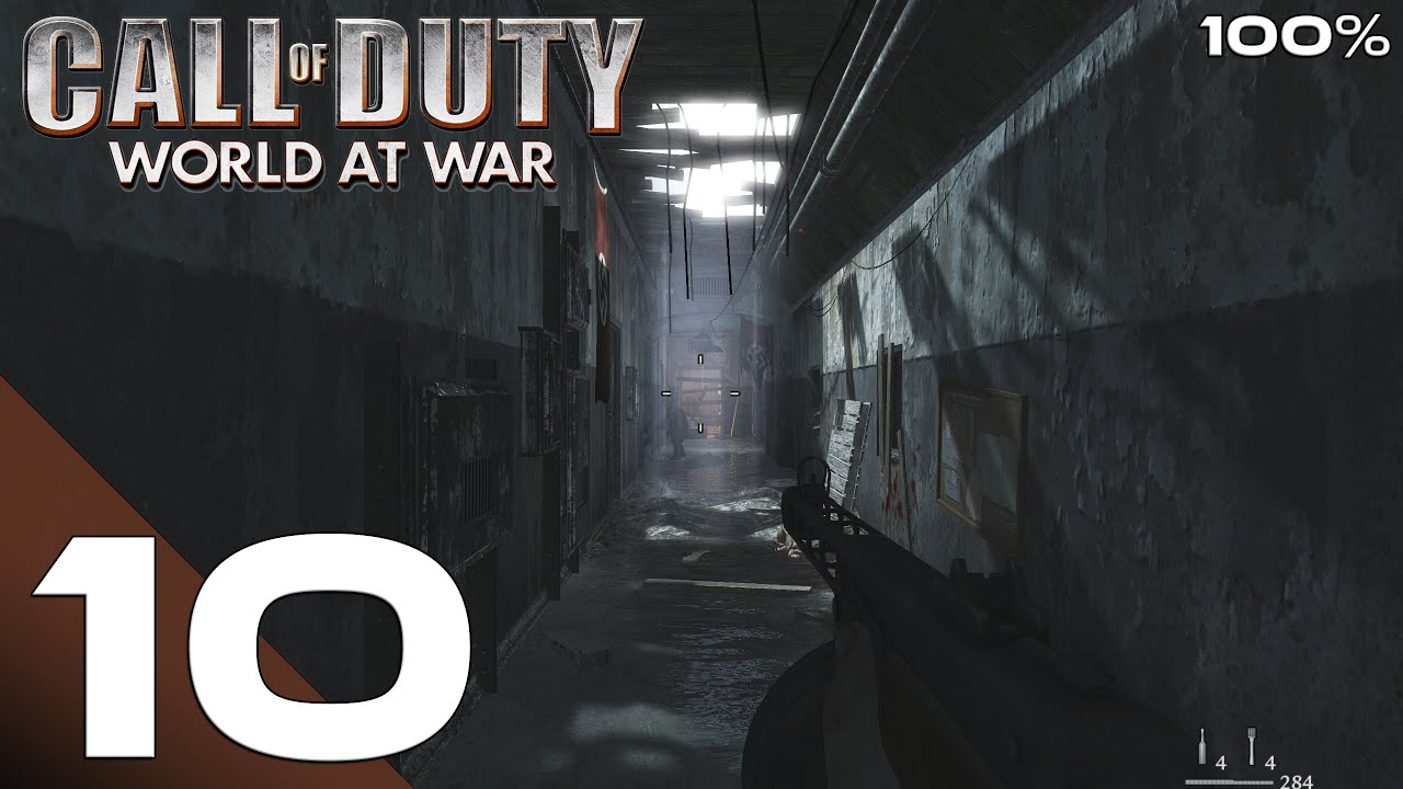Call of Duty World at War - Полное прохождение, часть 10 - [2K60FPS] Без комментариев