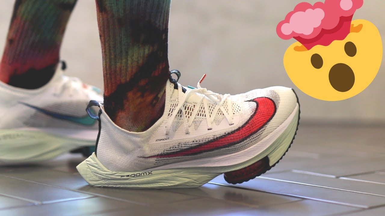 MOST INSANE CUSHION NIKE SHOES I HAVE TRIED! Nike Air Zoom Alphafly NEXT% REVIEW & On FEET