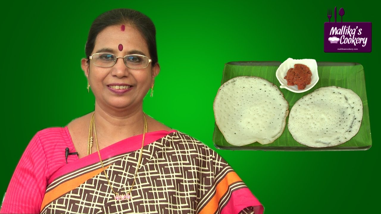 Pori Dosa Recipe | Puffed Rice Dosa by Mallika Badrinath | Indian Sweet, Diwali Special