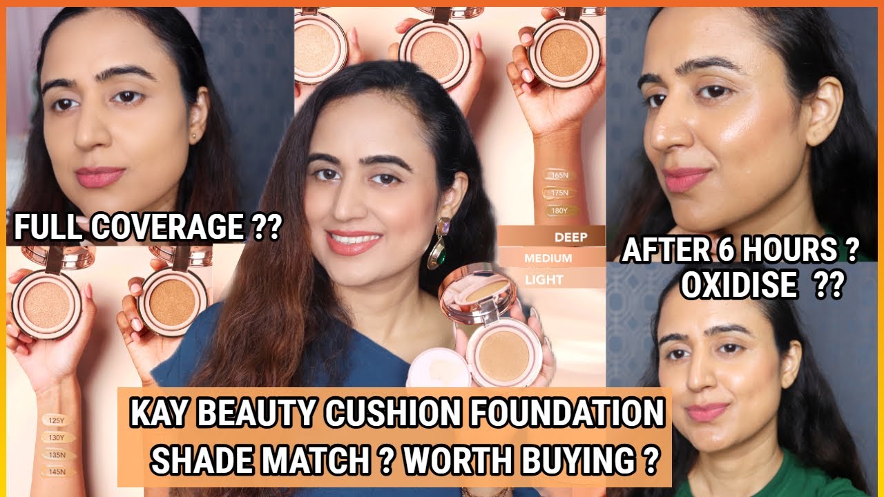 Тест на стойкость в течение всего дня — тональный крем Kay Beauty Cushion Foundation | Образцы и ...