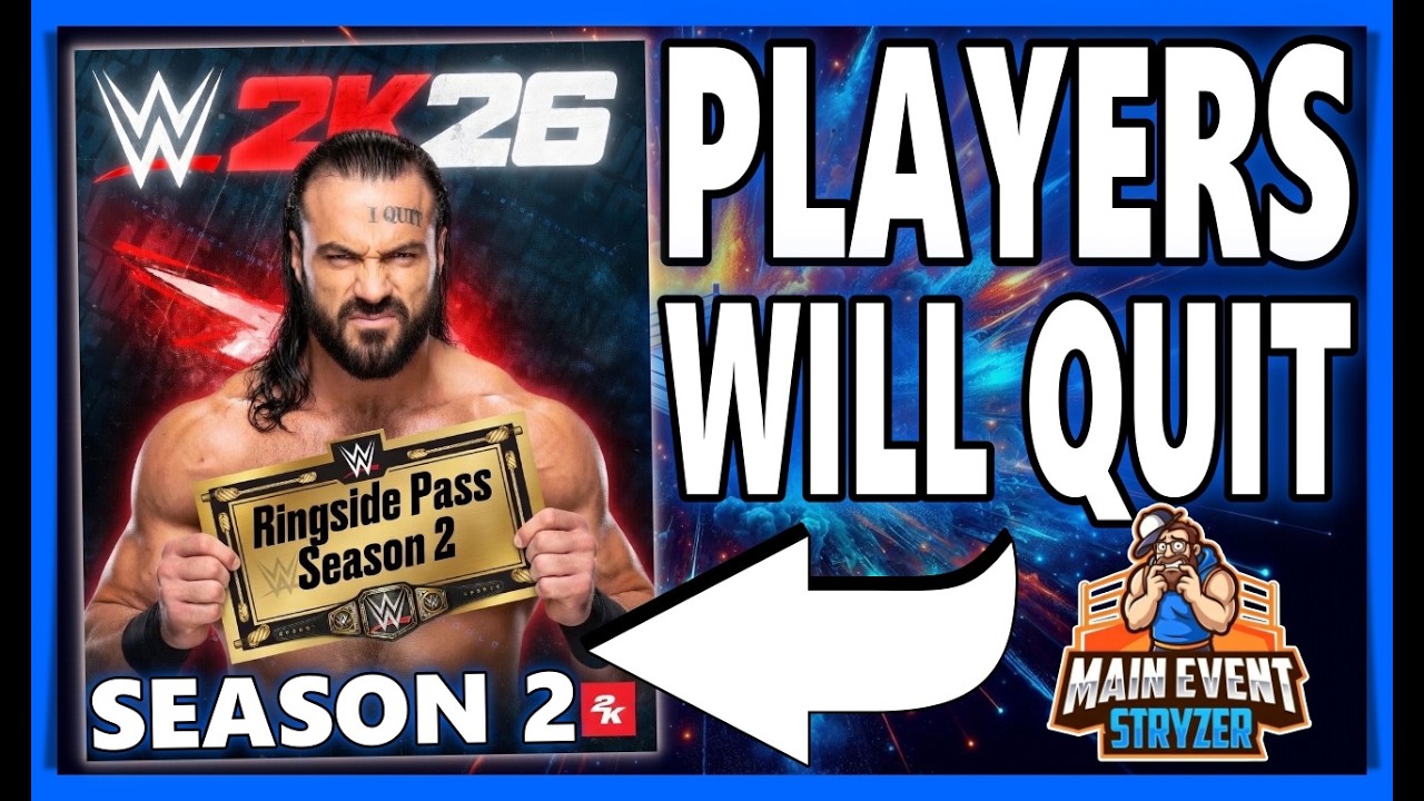 Ringside pass Season 2 Could Kill WWE 2K26 Unless they Do THIS!