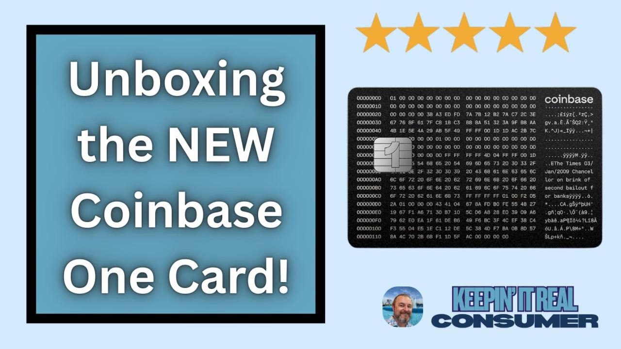 Coinbase One Credit Card Unboxing & First Impressions | Crypto Rewards Card Review