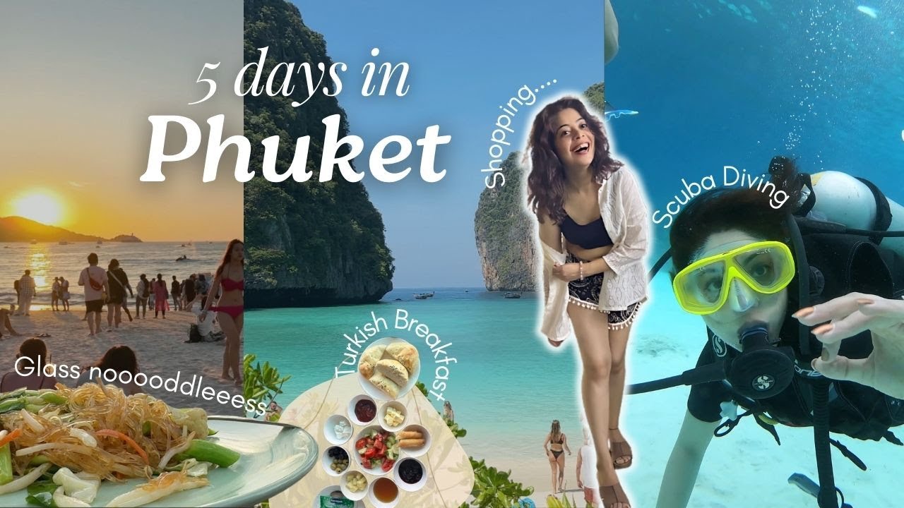 GRWM in Phuket 🌴 | Shopping, Eating, Snorkeling & Scuba Diving 🐠