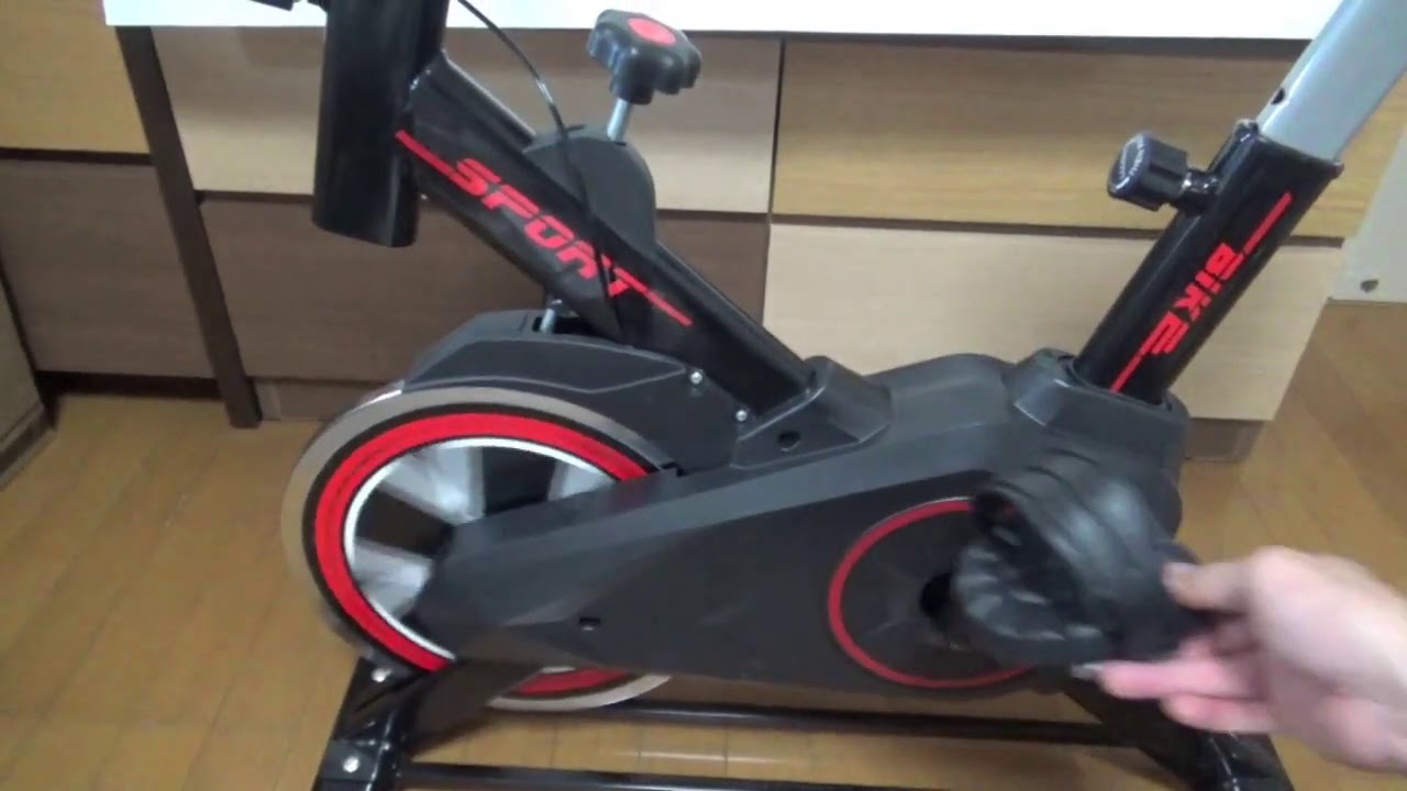 スピンバイク　GEJ-SB303 組み立て方　フィットネスバイク　エアロバイク