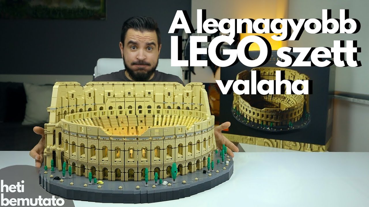 De vajon, MEGÉRI ez a BRUTÁL szett? || LEGO 10276 COLOSSEUM bemutató ⚔️