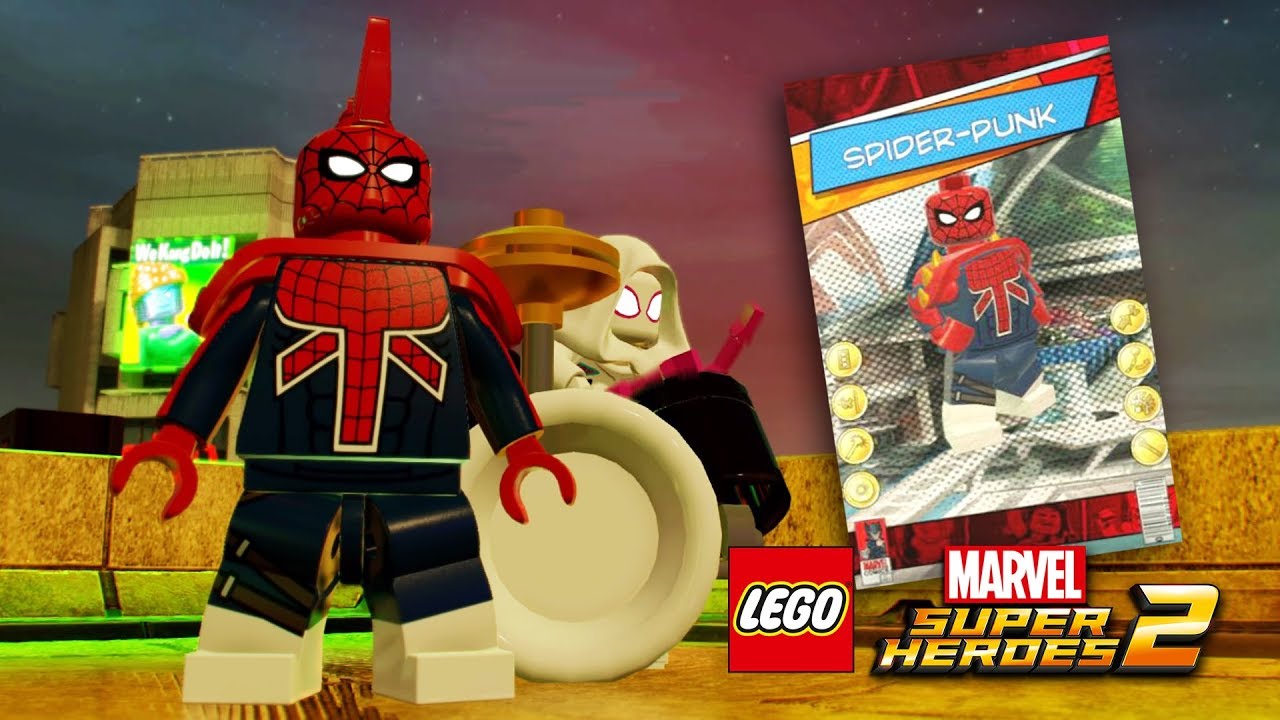 LEGO Marvel Superheroes 2 - Spider-Punk (Hobie Brown) Character Creation