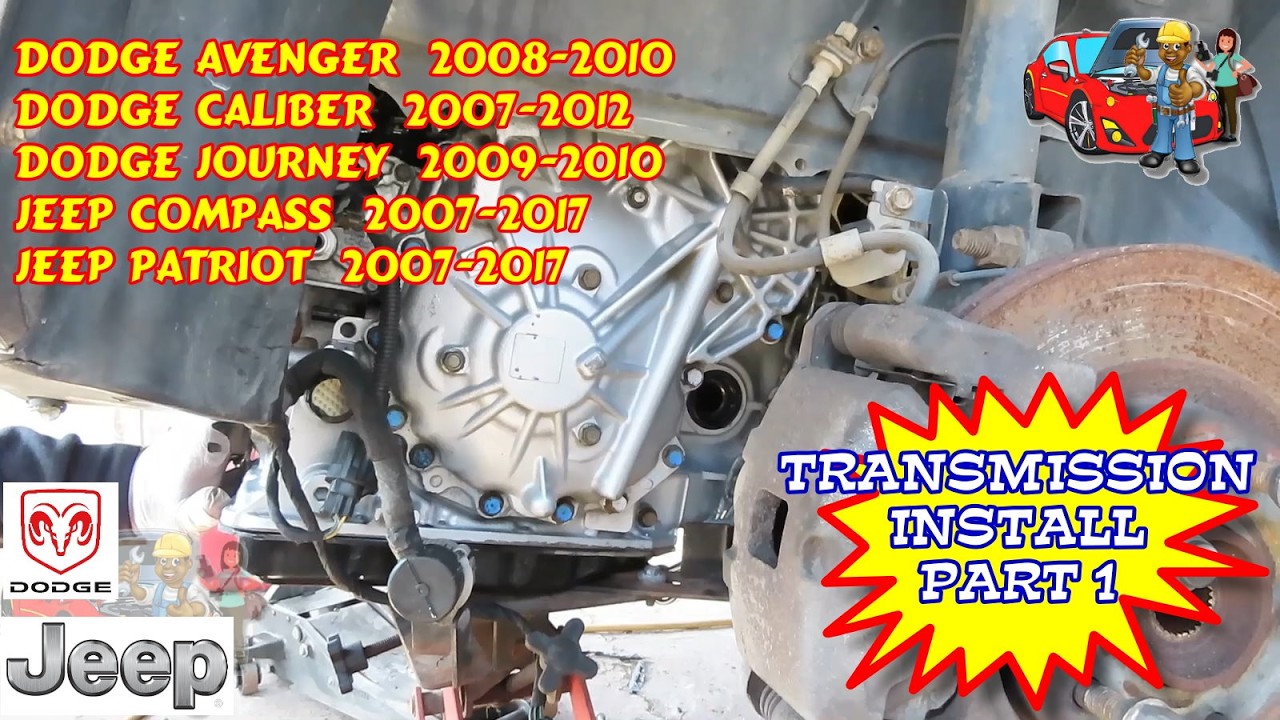 Jeep Patriot CVT Transmission Installation 2007-2017 Part 1