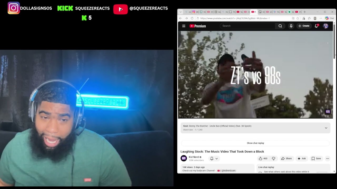 Laughing Stock: The Music Video That Took Down a Block | Reaction