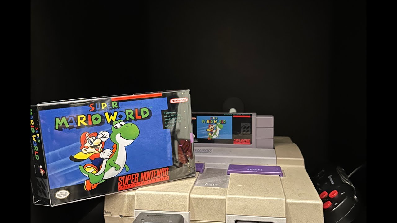 Super Mario World on SNES!