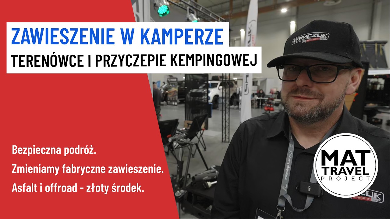 Amortyzatory do kampera wyprawowego, terenówki i przyczepy kempingowej