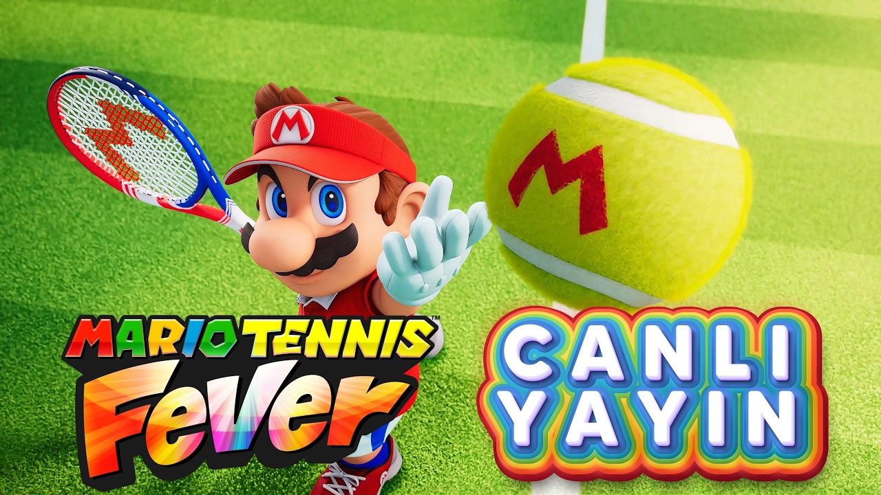 🔴CANLI: MARIO TENNIS FEVER OYNUYORUZ! - Switch 2 - #oyunumadokunma
