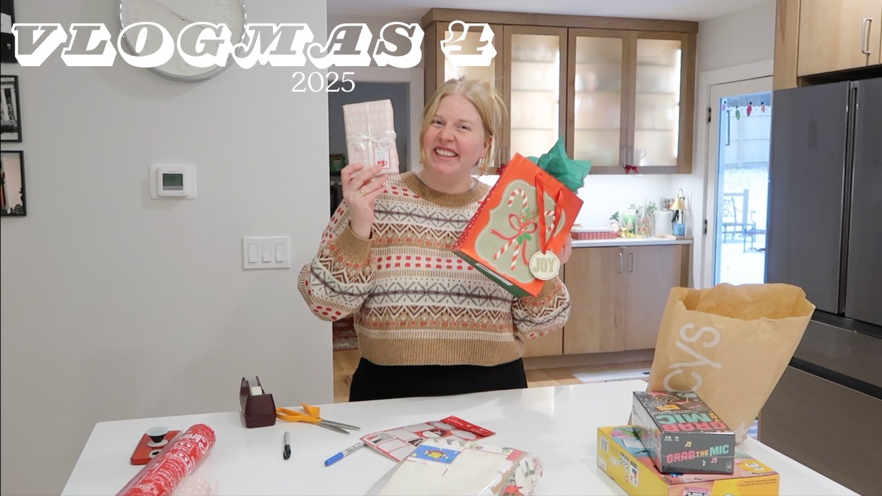 Home Alone in Concert and LOTS of Wrapping! | Vlogmas #4 2025