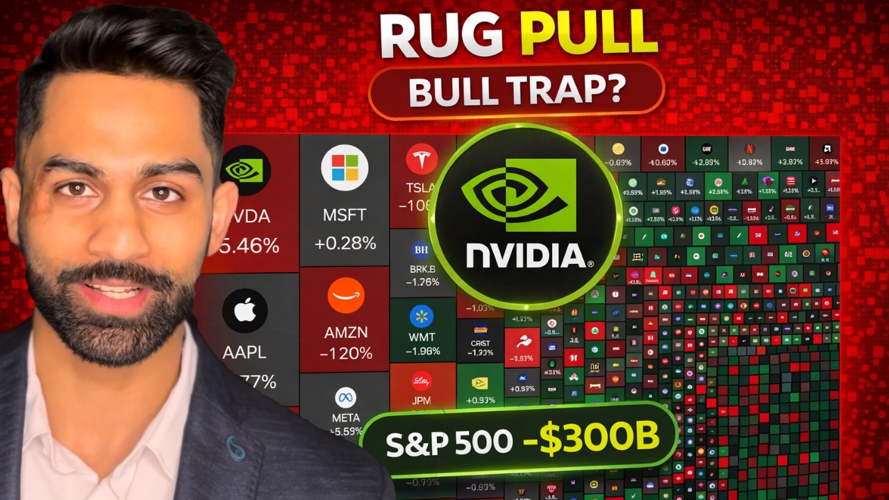 🚨 [Bull Trap?!] Wall St. RUGS PULL the Market!! NVDA down 5% AFTER Earnings as Semi Stocks SELL OFF