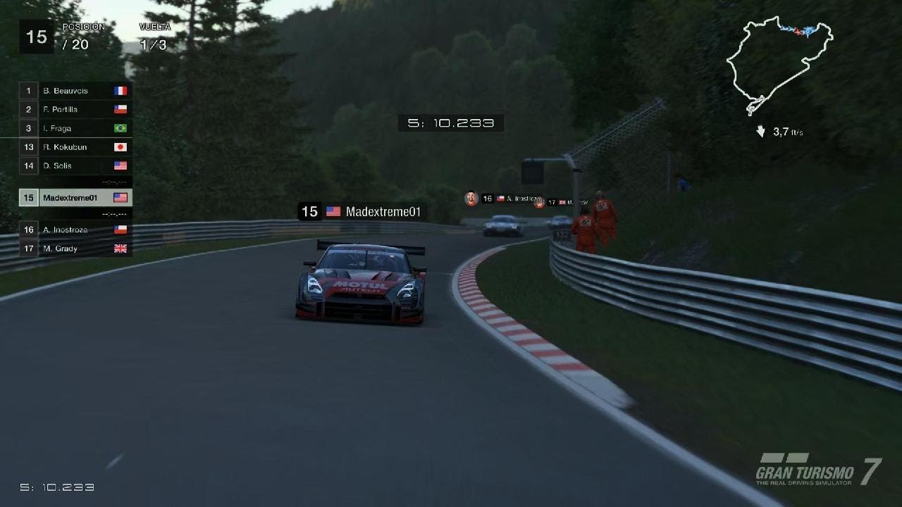 Gran Turismo 7 carrera diaria offline 11/ene/2026 Nürburgring - Resistencia