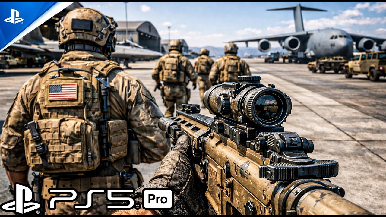 Destroying Barkovs Military Airbase (PS5) Realistic ULTRA Graphics Gameplay [4K 60 FPS] Call of Duty