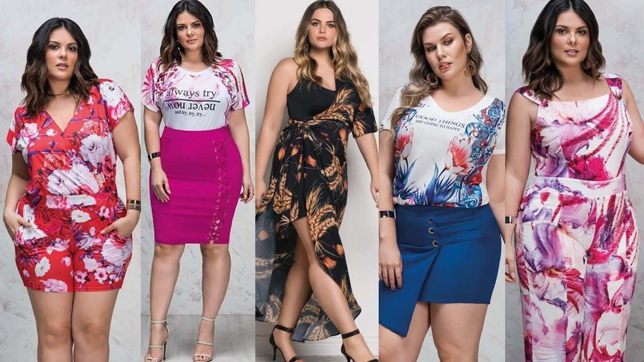 MODA 2018 | ROPA DE MODA PARA GORDITAS - MODA PLUS SIZE