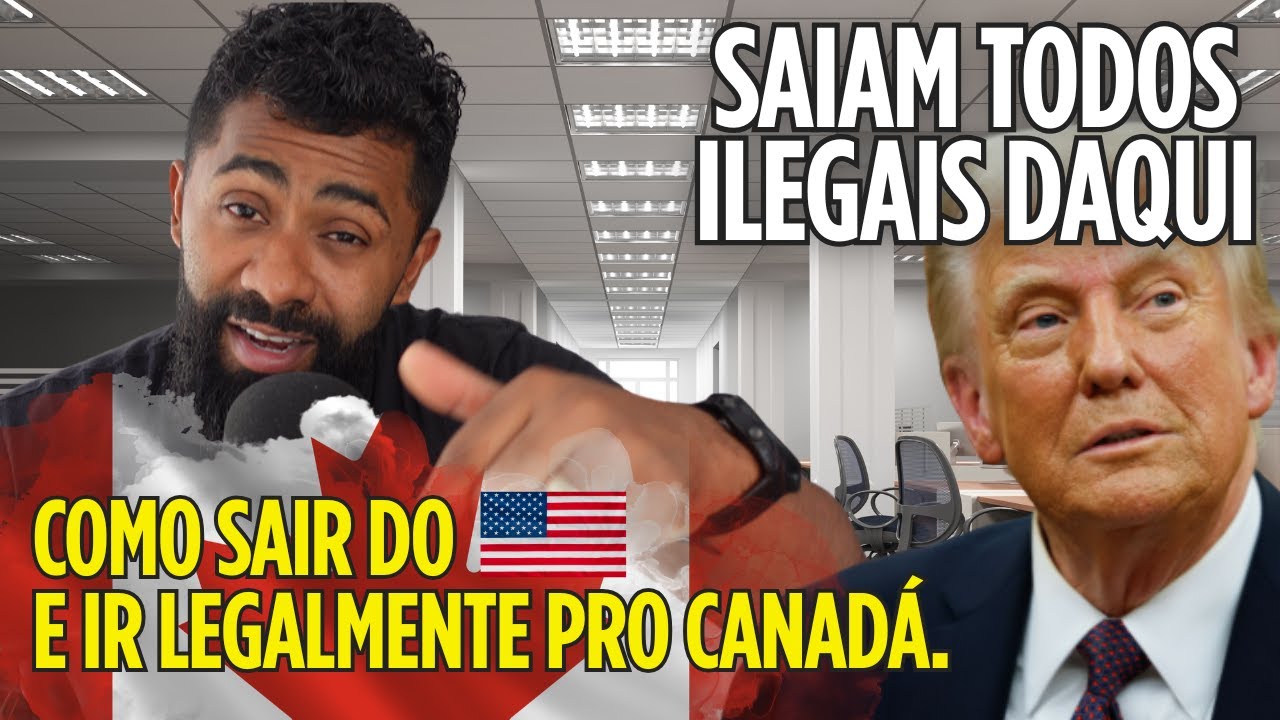 COMO SAIR DOS ESTADOS UNIDOS DE FORMA ILEGAL E IR PRA TORONTO NO CANAD&Aacute; COM TUDO LEGALIZADO 🇺🇸🇨🇦