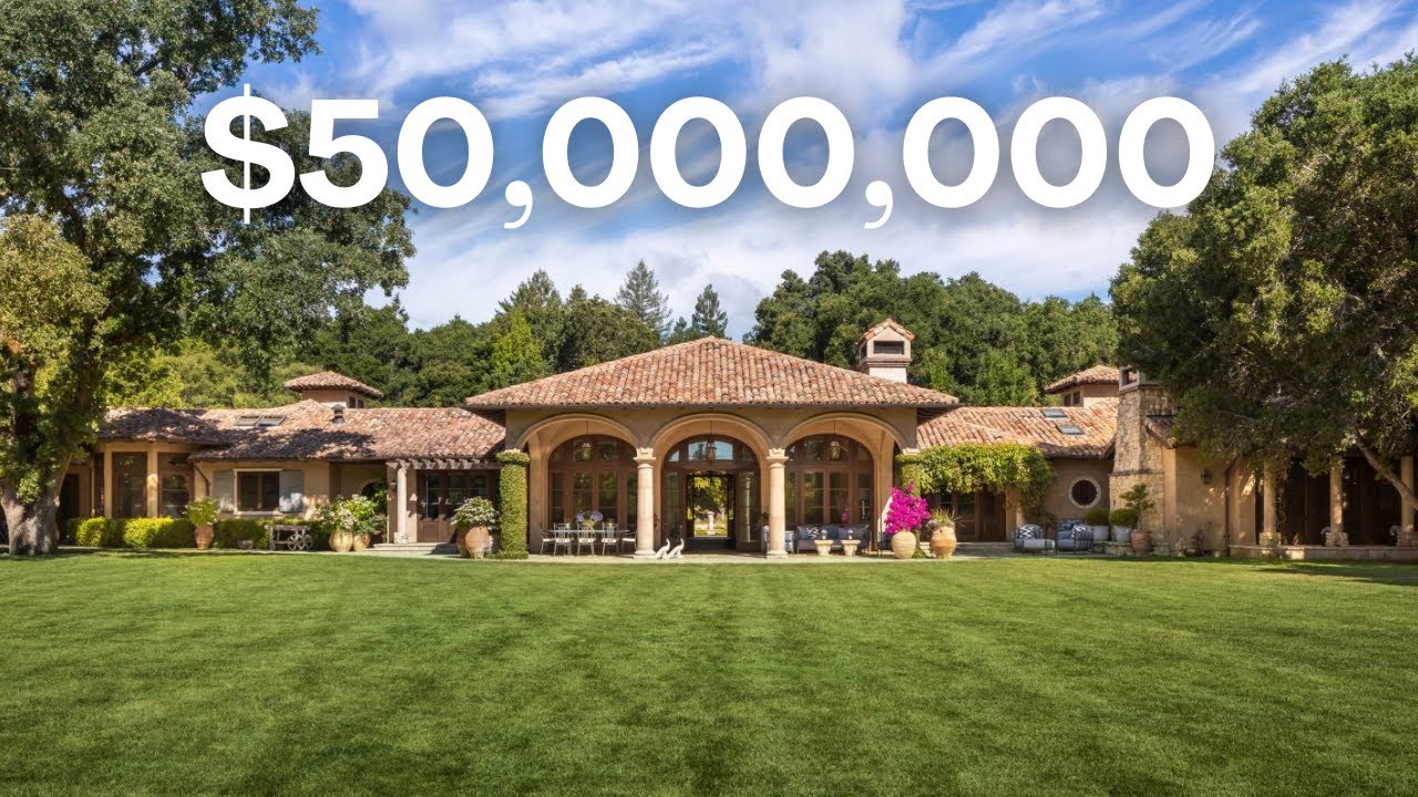 SEE THIS $50 MILLION 12+ ACRE SILICON VALLEY ESTATE