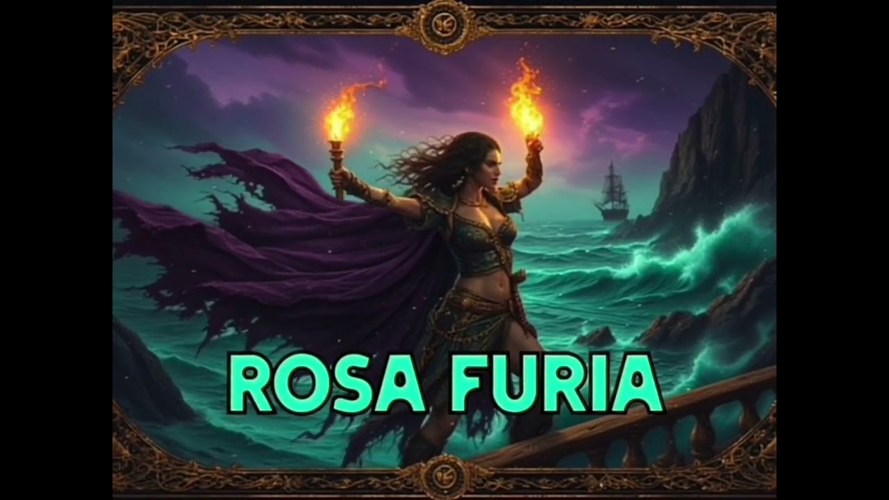 🖤Rosa Furia🖤 || The Pirate's Swooning Fury  || Arabic influence 🌊🌊🌊