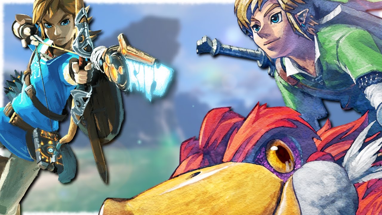 A Look Back At The Last 2 Zelda Games | Breath of the Wild VS Skyward Sword