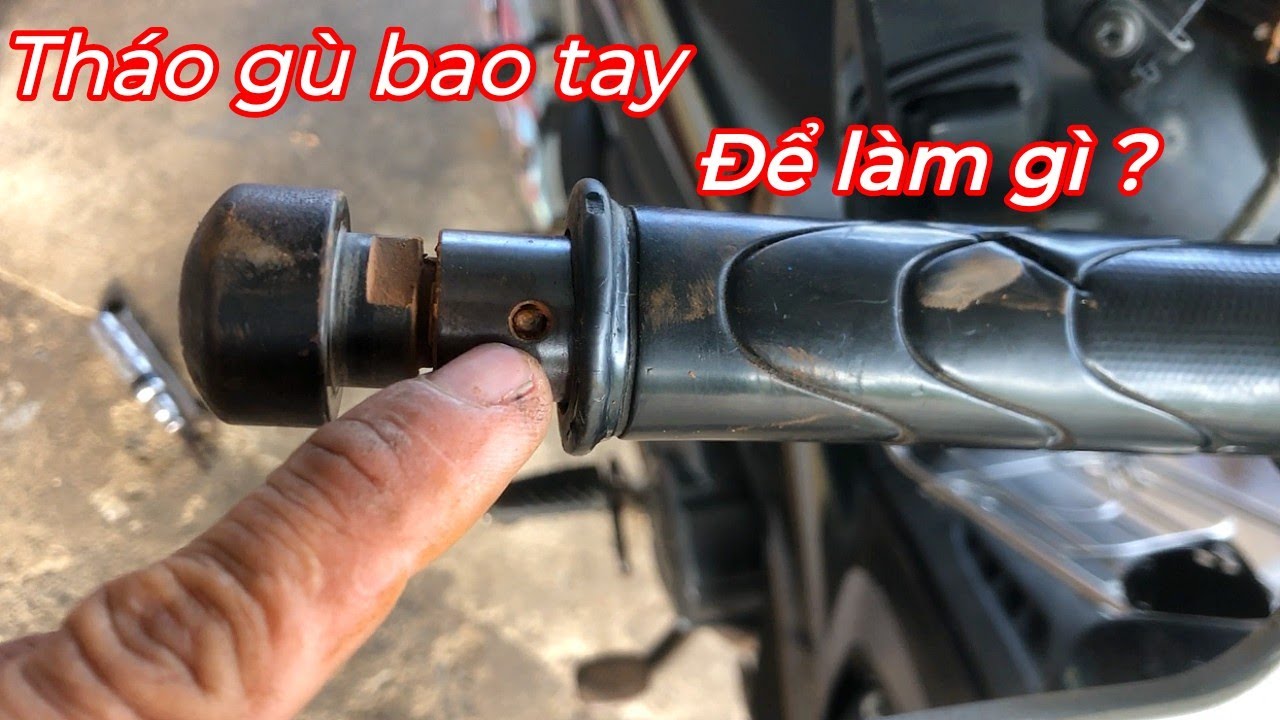 Cách tháo gù bao tay không cần vích đóng! Hoàng sx vlog