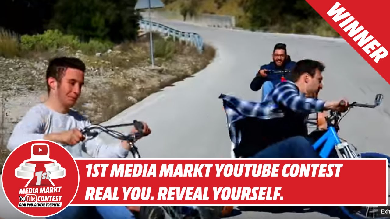 Media Markt YouTube contest - Bike drift - WINNER!